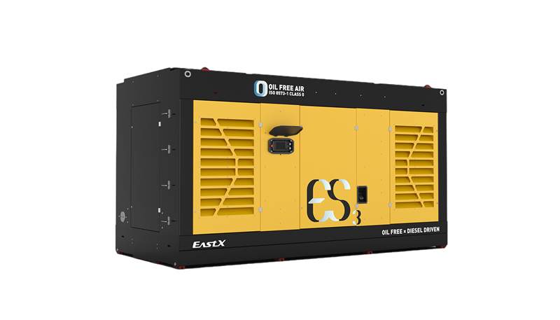 柴油驅動無油空壓機租賃ES3